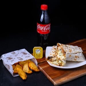 Комбо Вареники и донер с курицей