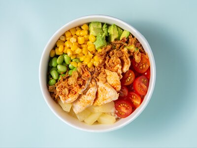 Большой Поке-боул с курицей