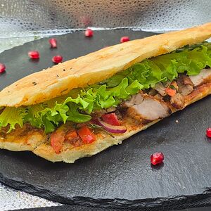 Пита на мангале куриная М