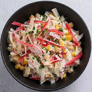 Салат «Двойной Крабовый»