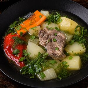 Хашлама с бараниной