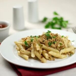 Макароны по-флотски с говяжьим мясом