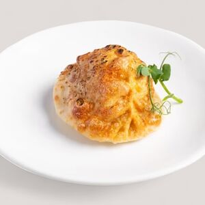 Манты жареные с говядиной и тыквой