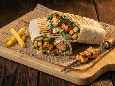 Мангал-ролл Восточный из курицы