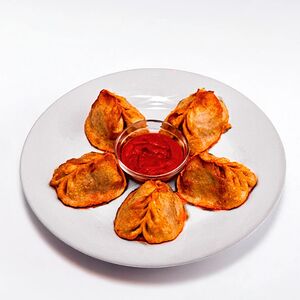 Манты жареные