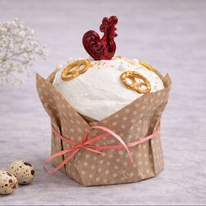 Кулич сдобный петух