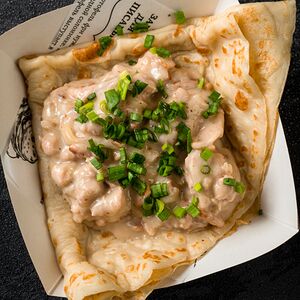 Блин с мочанкой