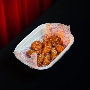 Куриные кусочки в глазури понзу с цедрой лайма