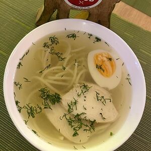 Лапша куриная