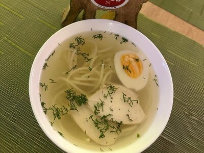 Лапша куриная