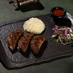 Кефте из говядины с сыром