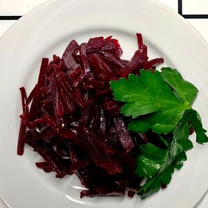 Свекла отварная с маслом 