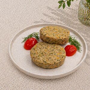 Биточки куриные со шпинатом