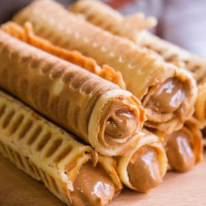 Трубочка со сгущенкой