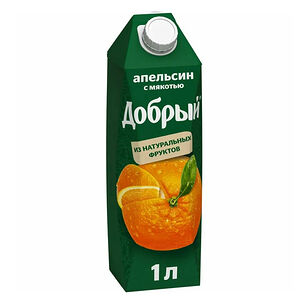 Сок апельсин 1л