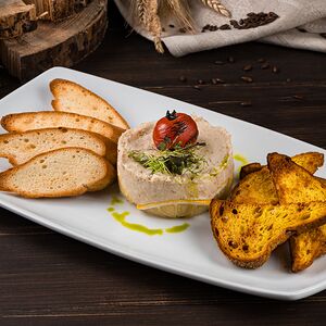 Форшмак из сельди с яблоком и лимоном