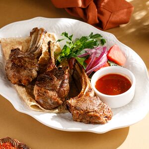 Шашлык из каре ягненка