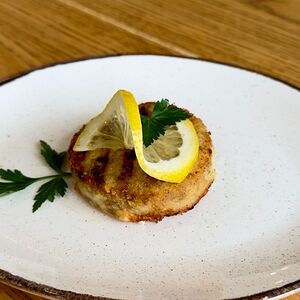 Котлета из рыбы жареная