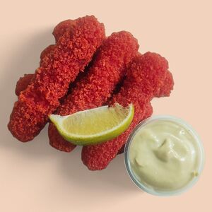 Сырные палочки моцарелла со вкусом клубники