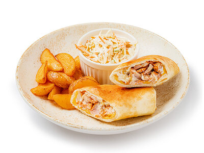 Тостада с курицей