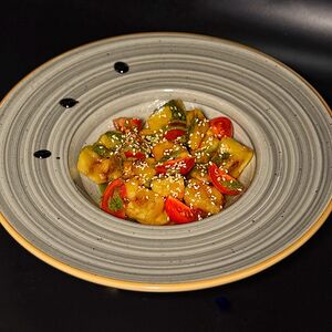 Салат Баклажаны-чиз