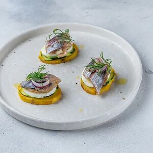 Бутеры с сельдью