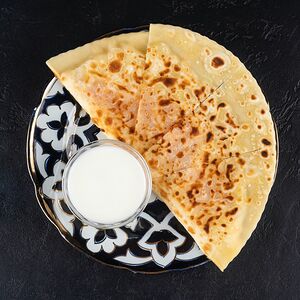Кутабы с бараниной и сыром