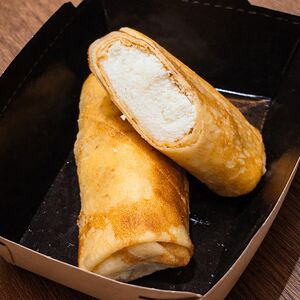 Блины с творогом 