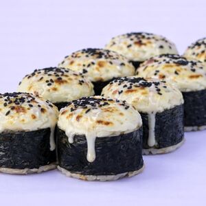 Запеченный с креветкой