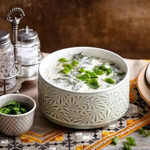 Окрошка на кефире