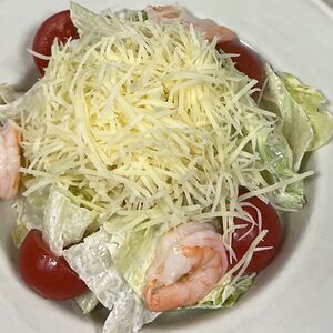 Цезарь с креветкой 