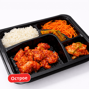 Сет с курицей в остро-сладком соусе Яннем