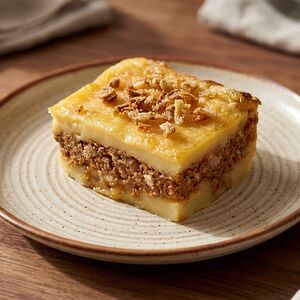 Запеканка картофельная с мясным фаршем