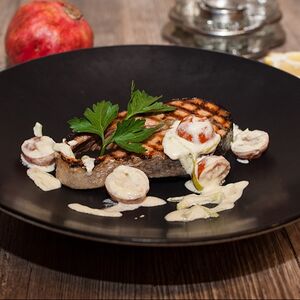 Стейк гриль из форели