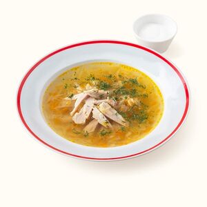 Щи с курицей