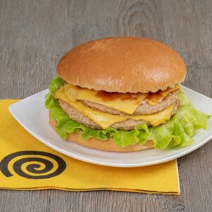 Двойной Чикен-чизбургер