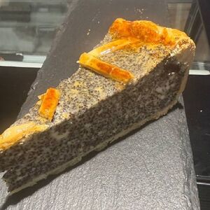 Пирог творожно-маковый