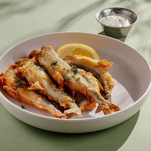 Корюшка жареная в хрустящей панировке