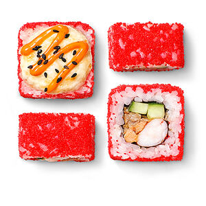 Запечённый лосось Том Ям