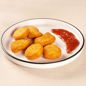 Наггетсы куриные с кетчупом 