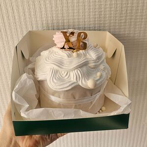 Творожный кулич с ванильным кремом