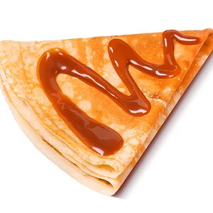 Блин с карамелью