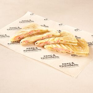 Кесадия с ветчиной и сыром