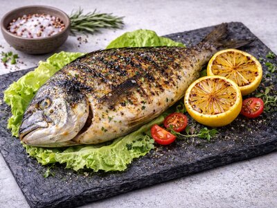 Дорадо на углях