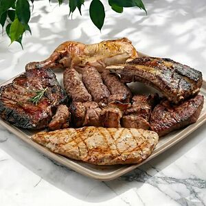 Большой мясной гриль на компанию