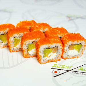 Калифорния с апельсином