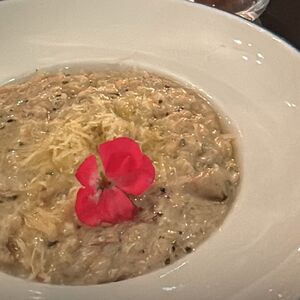 Ризотто с белыми грибами и трюфелем