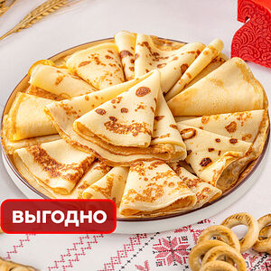 Стопка блинчиков домашних