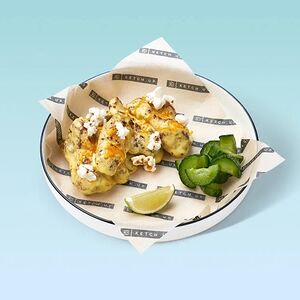 Куриные крылья с сырным соусом