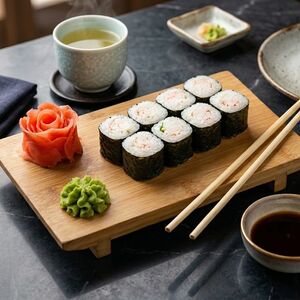 Ролл с креветкой